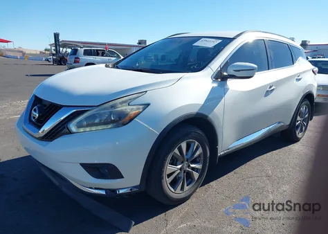 2018 Nissan Murano Sv from USA, damaged, VIN 5N1AZ2MHXJN143799